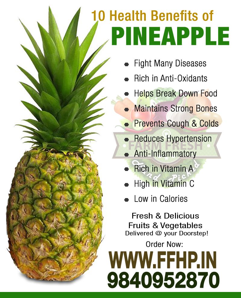 10 Health Benefits of Pineapple!