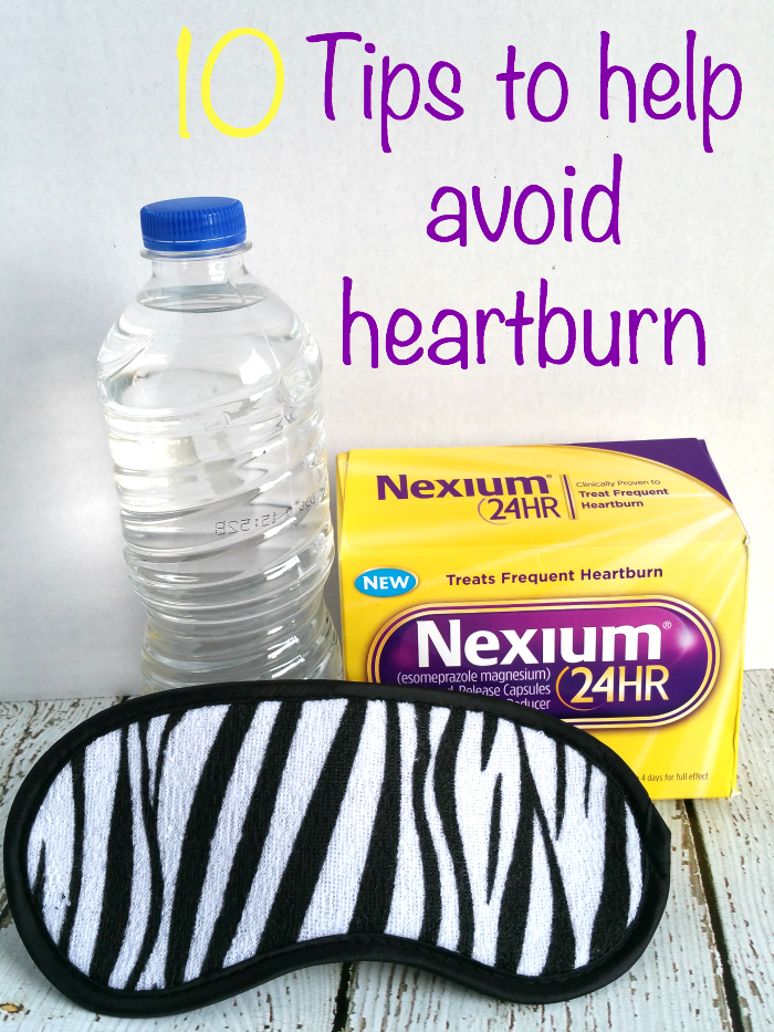 10 Tips to help avoid heartburn