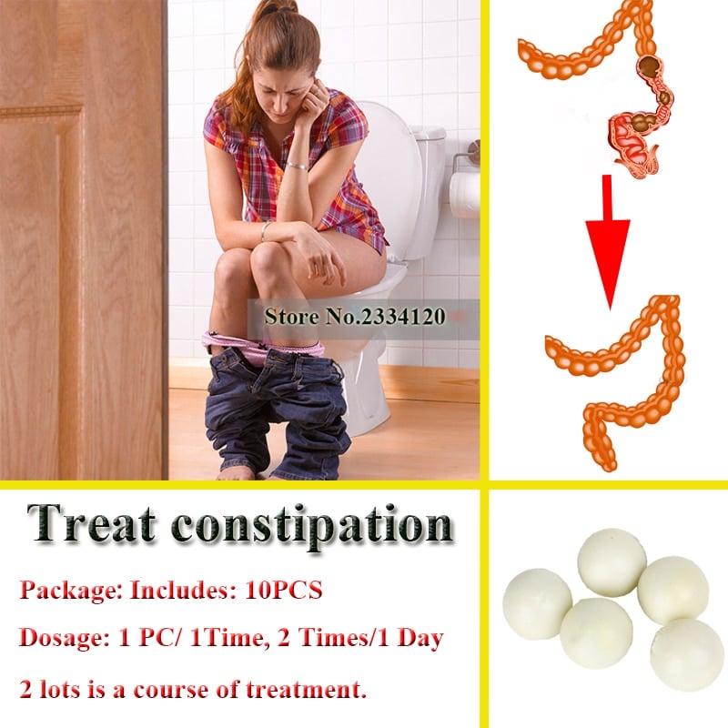 100% Organic Chinese Herbs for Chronic Constipation Relief IBS Hard ...