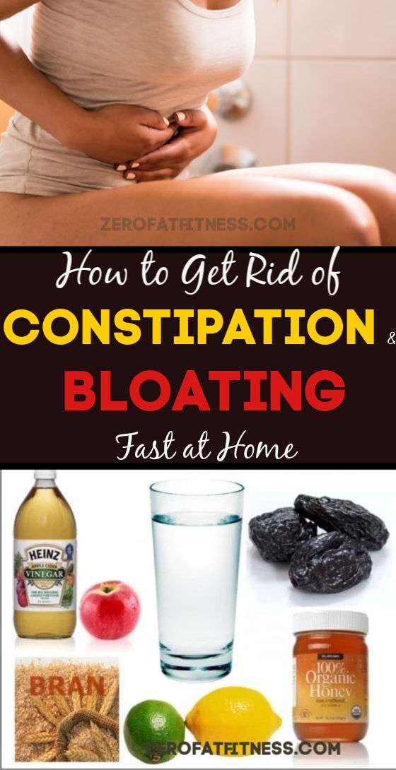 11 Natural Remedies to Get Rid of Constipation and Bloating Fast