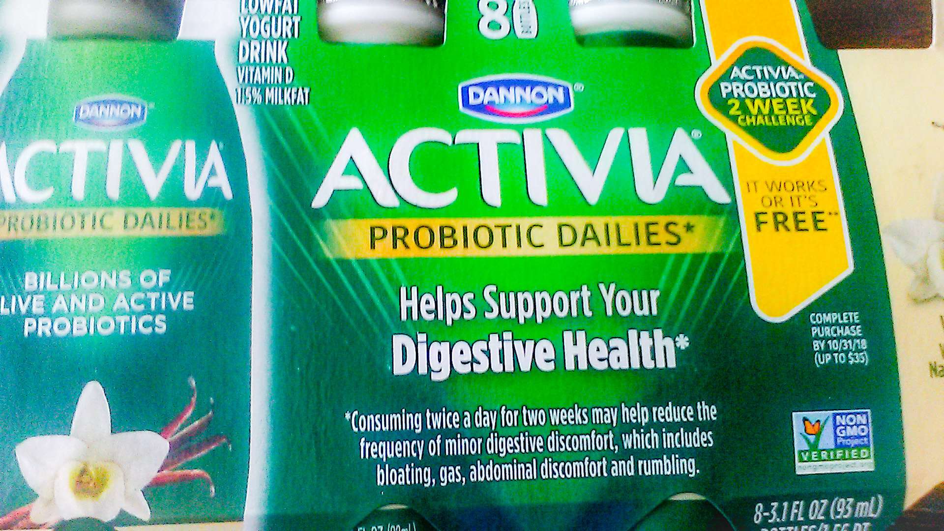 2 week Activia probiotic challenge to naturally improve guy health with ...