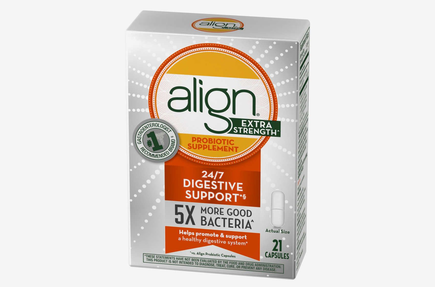 Align Probiotic Supplement Digestive Capsules 28ct ...
