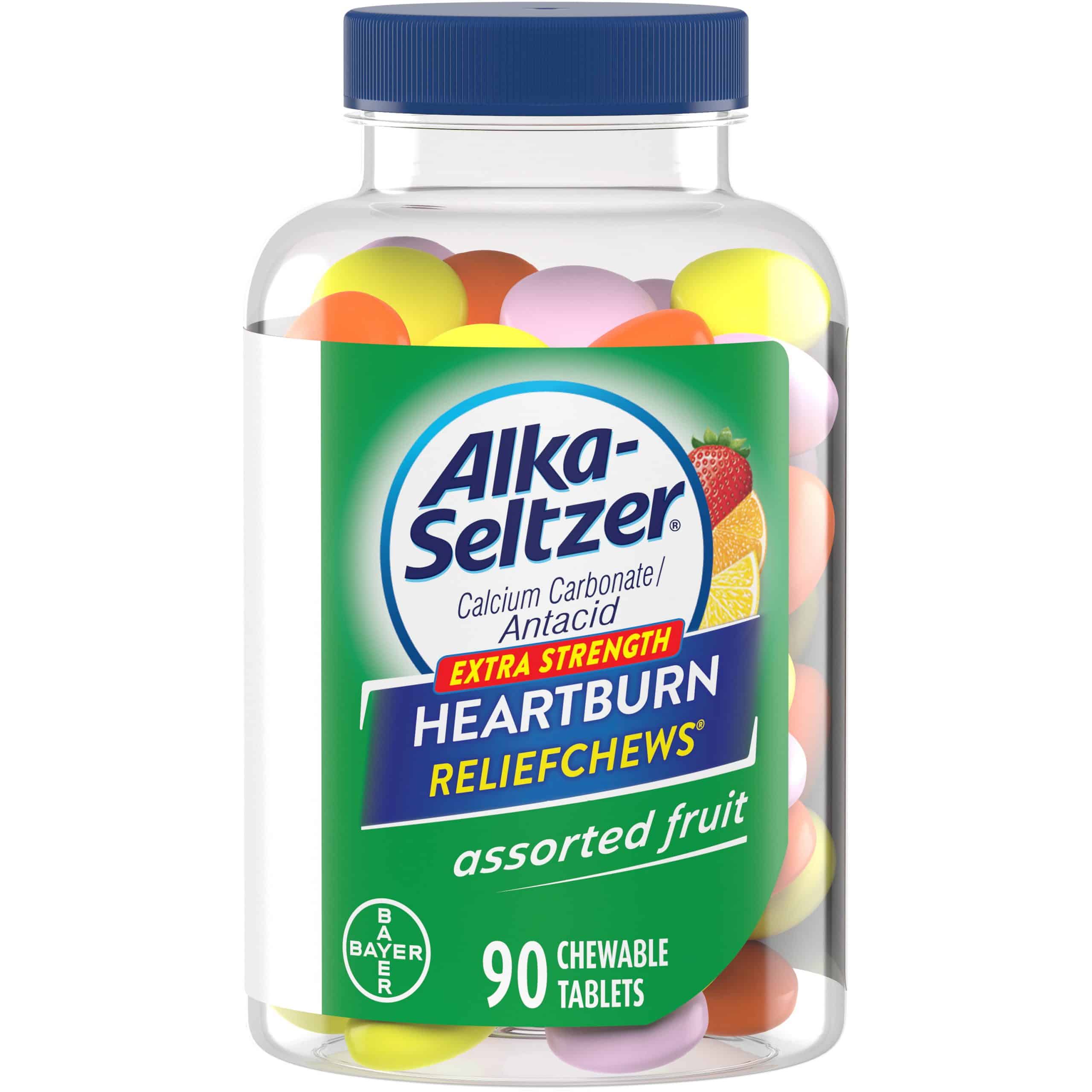 Alka Seltzer Extra Strength Heartburn Relief Chews Antacid Tablets
