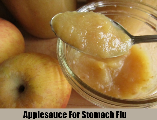 Applesauce For Stomach Flu