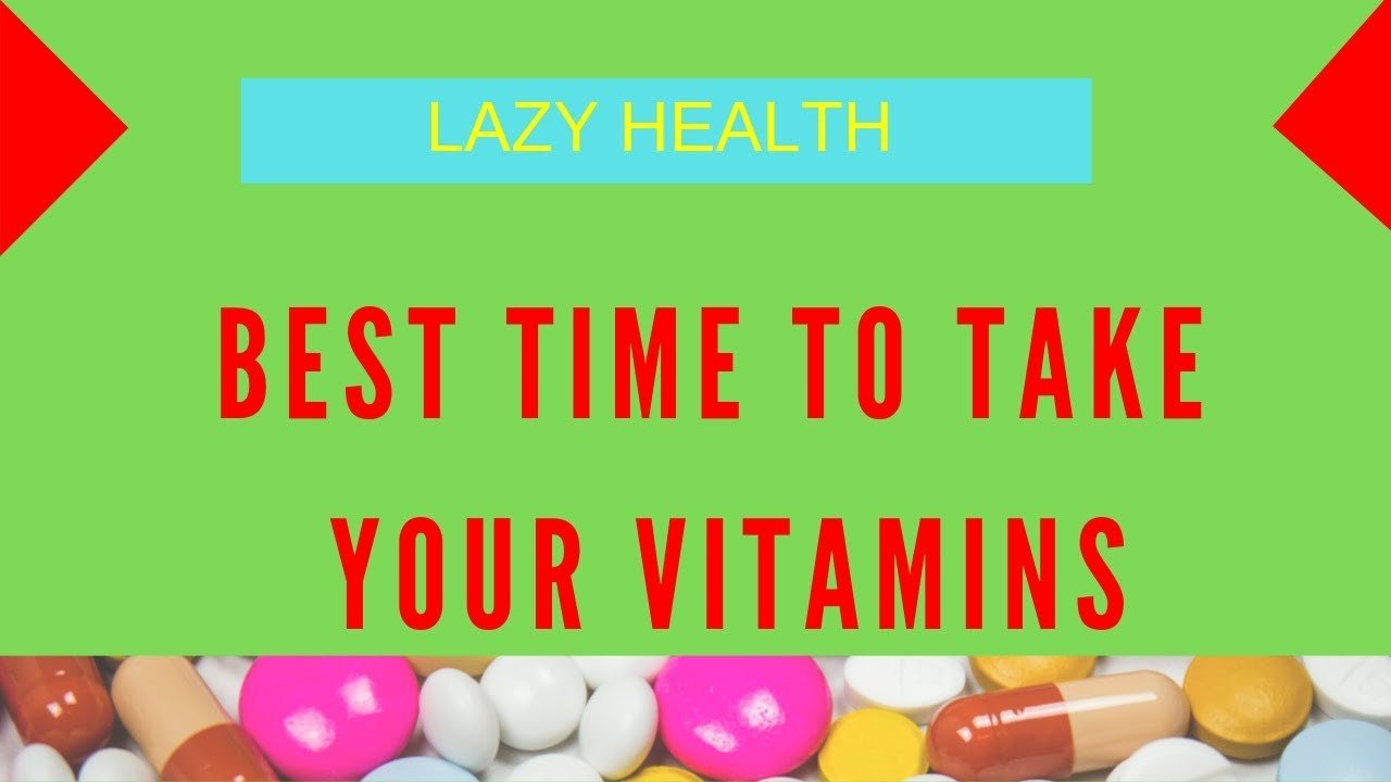 Best time to take Vitamins
