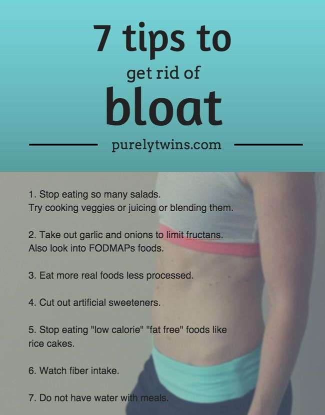 Bloating: why and how?