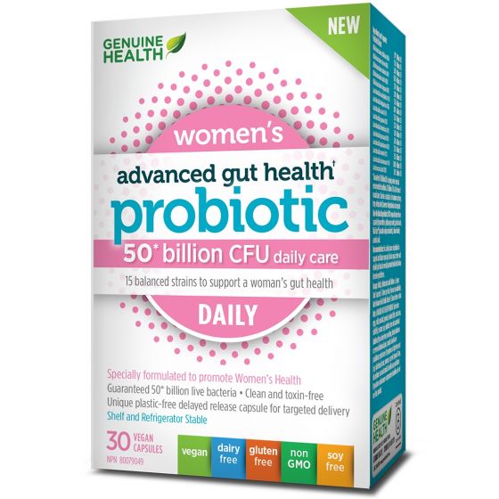 Buy Genuine Health Advanced Gut Health Probiotic, Women