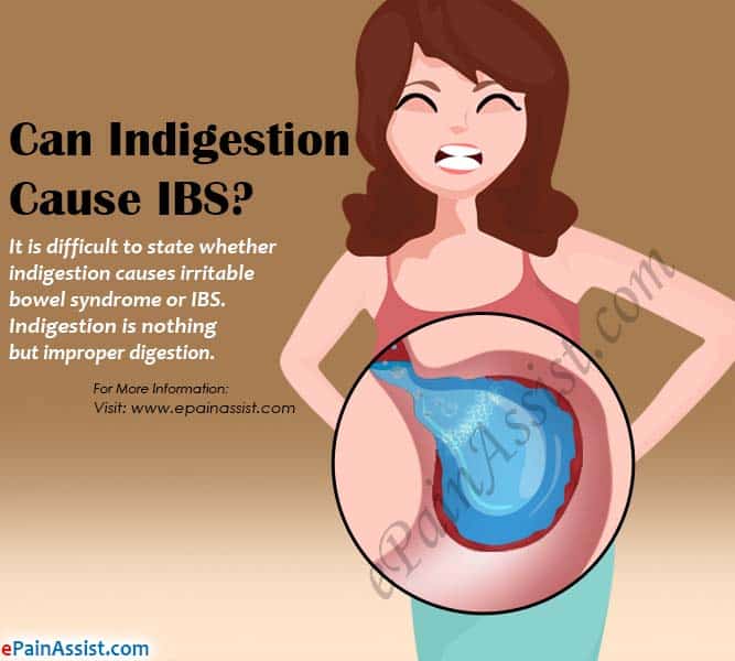 Can Indigestion Cause IBS or Irritable Bowel Syndrome?