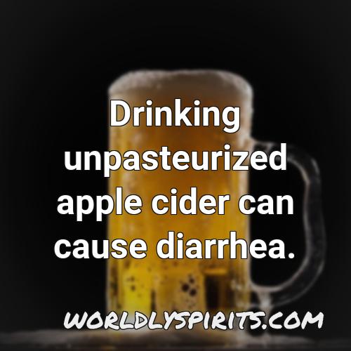 Can Sparkling Apple Cider Cause Diarrhea (Expert Answers!)