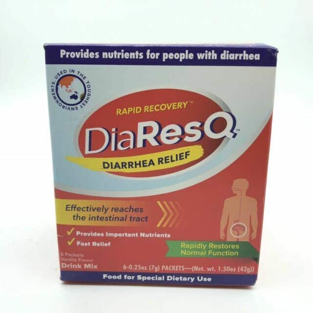 Diaresq Vanilla Diarrhea Relief for Adults 6 Count for sale online