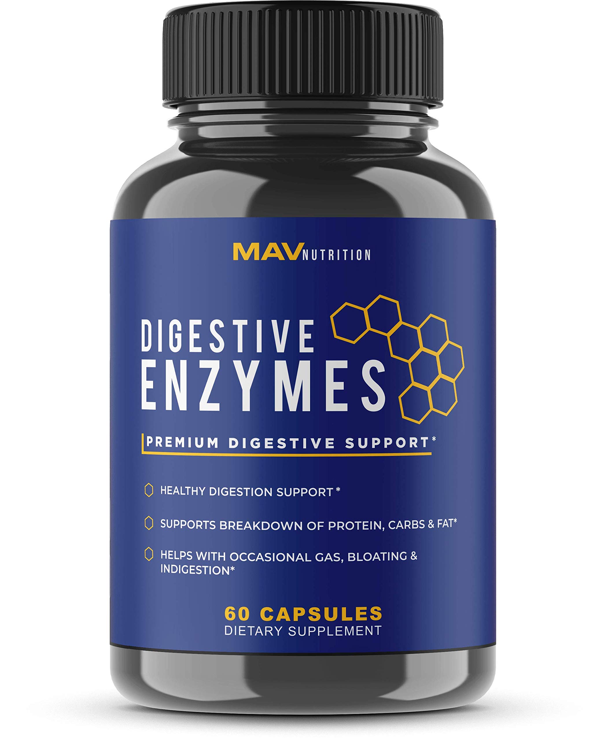 Digestive Enzymes + Probiotics Supplement Designed to ...