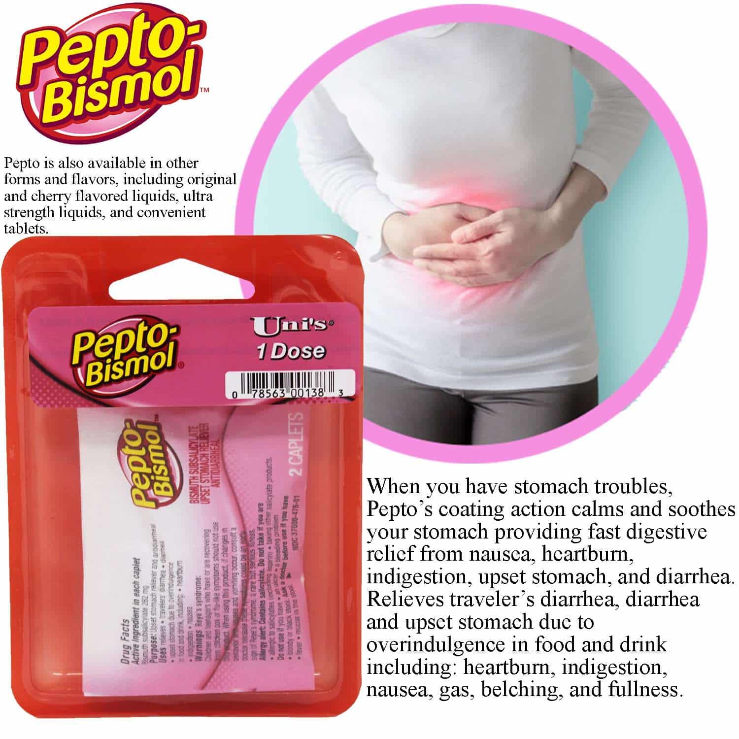 Does Pepto Bismol Help With Gas And Bloating