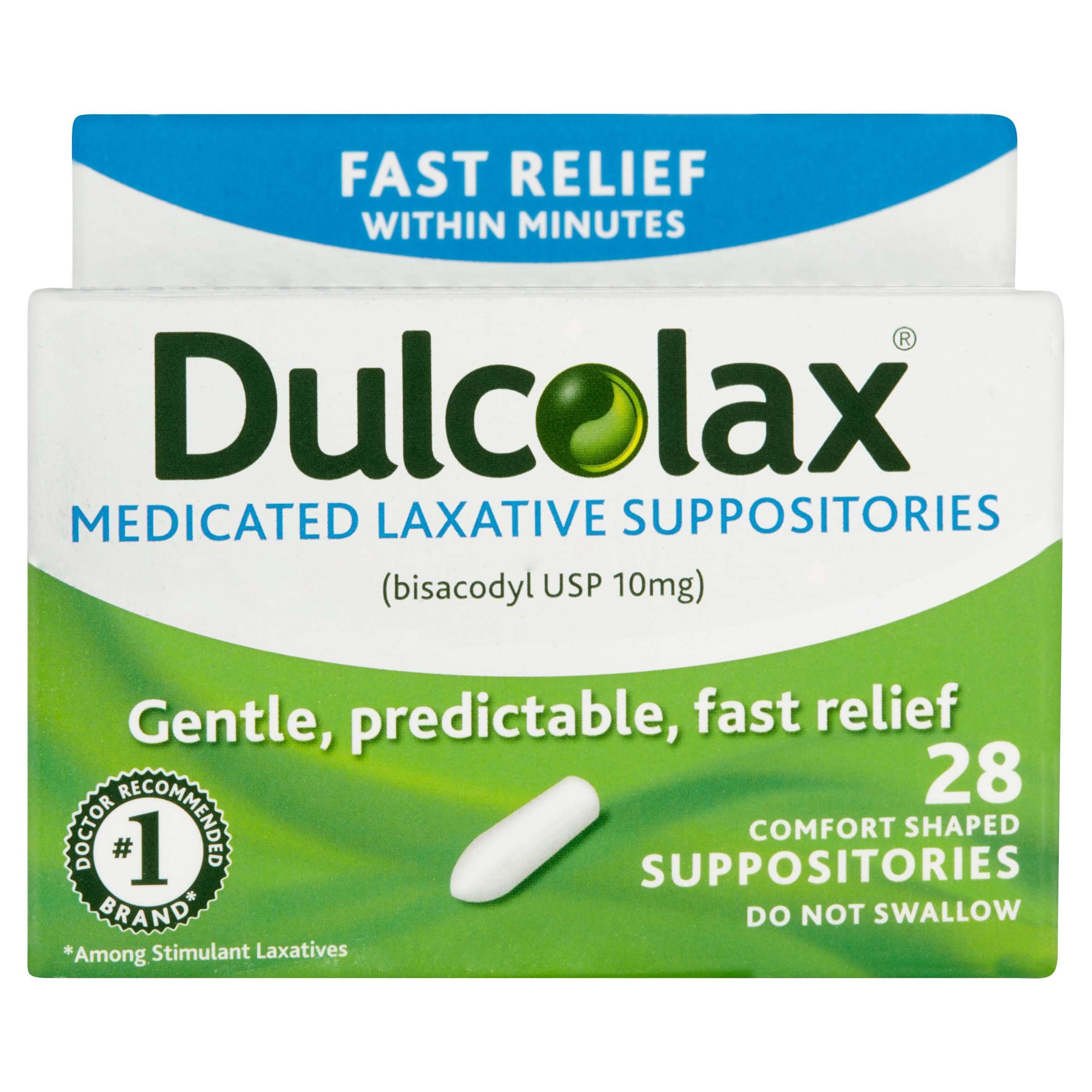 Dulcolax Medicated Laxative Suppositories 28ct