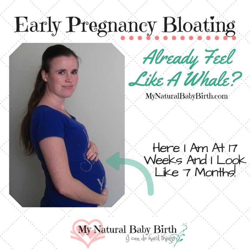 Early Pregnancy Bloating â Already Feel Like A Whale