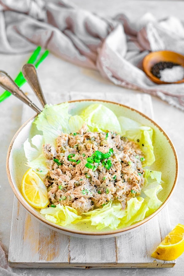 Easy Keto Tuna Salad â Only 5 ingredients â Keto Diet Plan