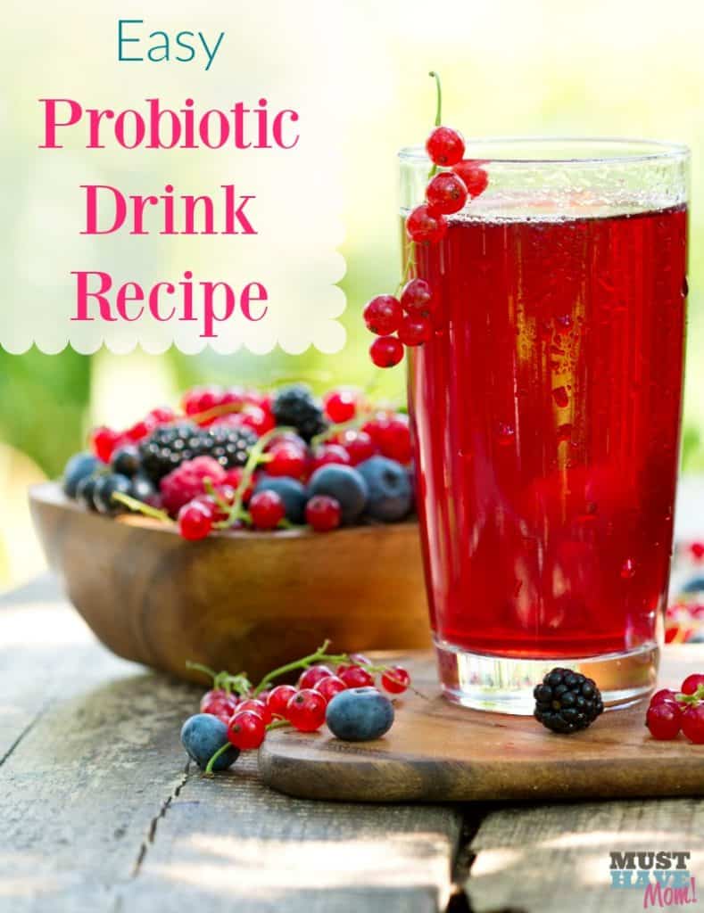 Easy Probiotic Drink Recipe With TONS Of Benefits!