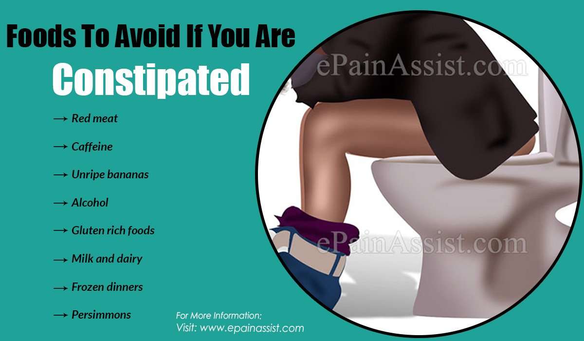 Foods To Avoid If You Are Constipated