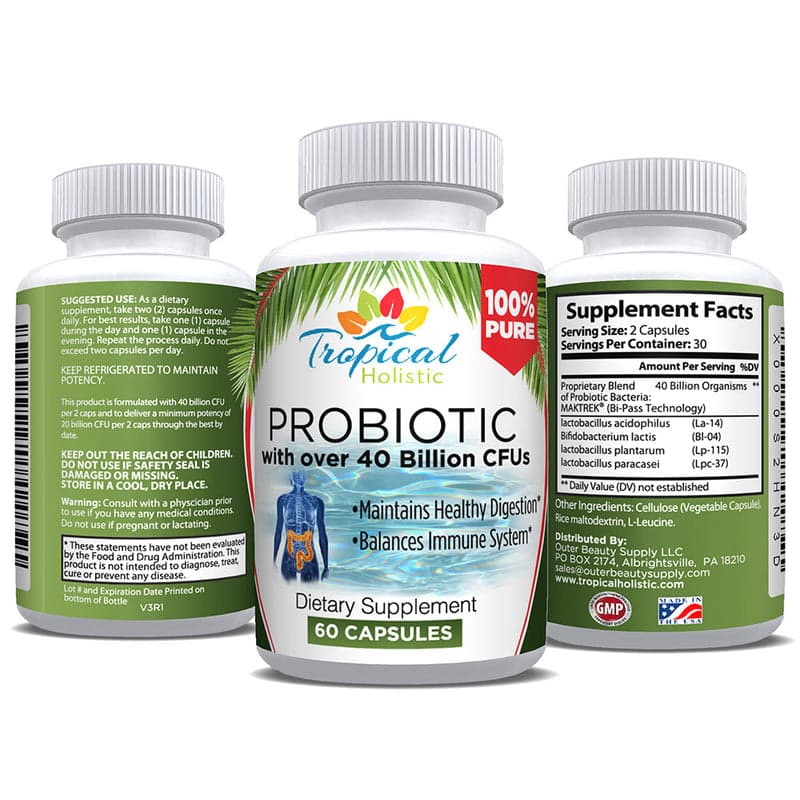 Get the Best Probiotic Supplements at Tropical Holistics