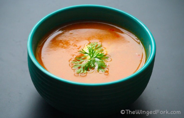 Homemade Tomato Carrot Soup Recipe