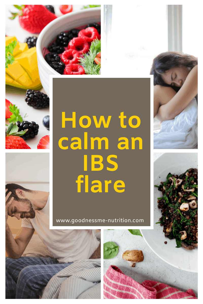 How to calm an IBS flare up