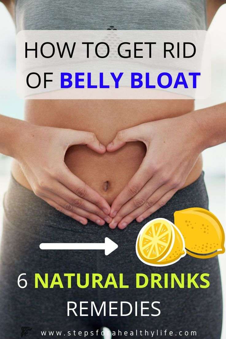 How to get rid of belly bloat:6 natural drinks remedies