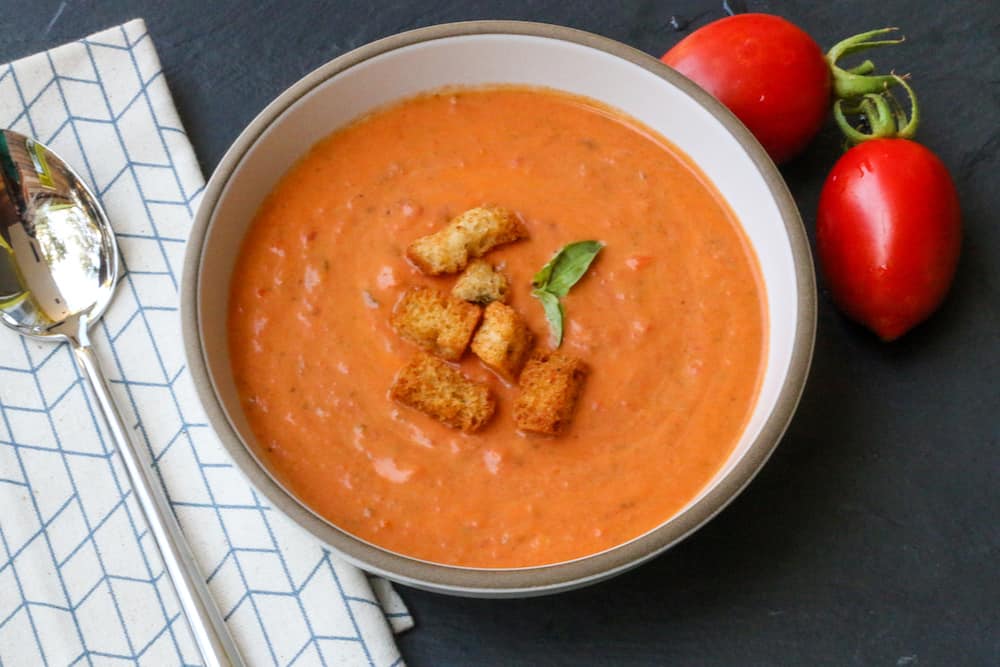 How to Make Tomato Soup from Fresh Tomatoes
