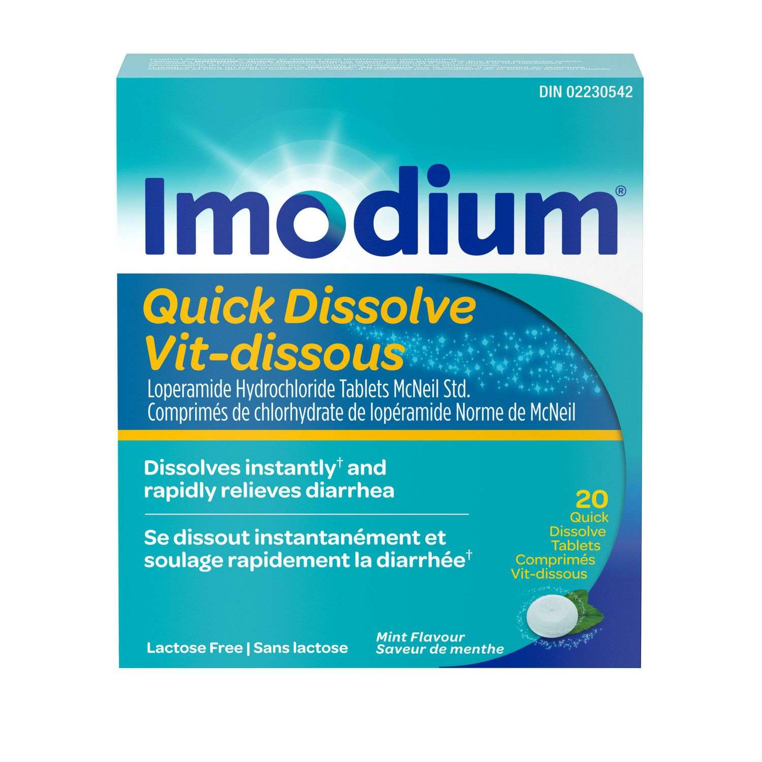 Imodium Diarrhea Relief, Quick