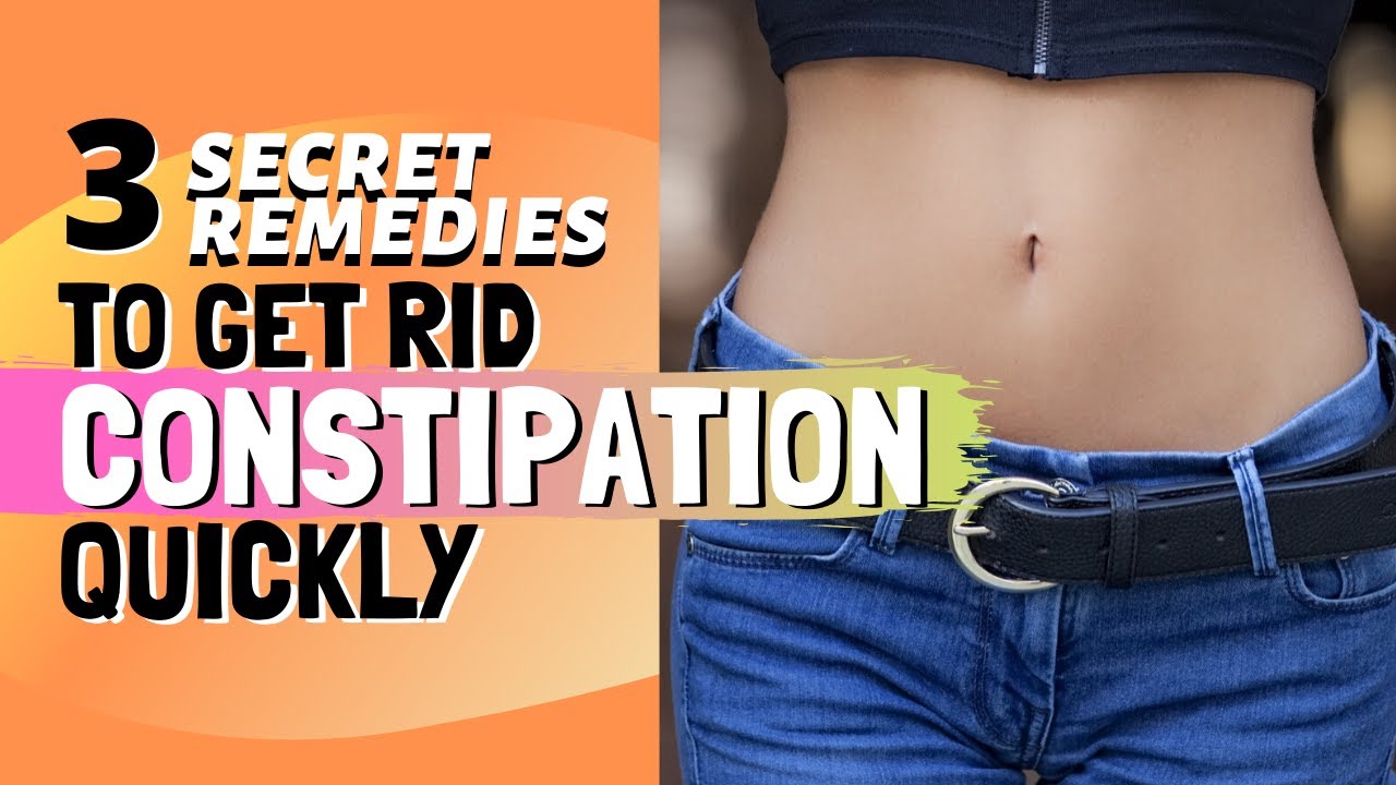 Instant Constipation Home Remedy