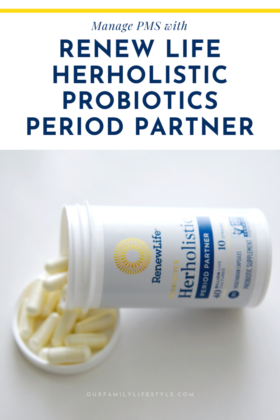 Manage PMS with Renew Life Herholistic Probiotics Period ...