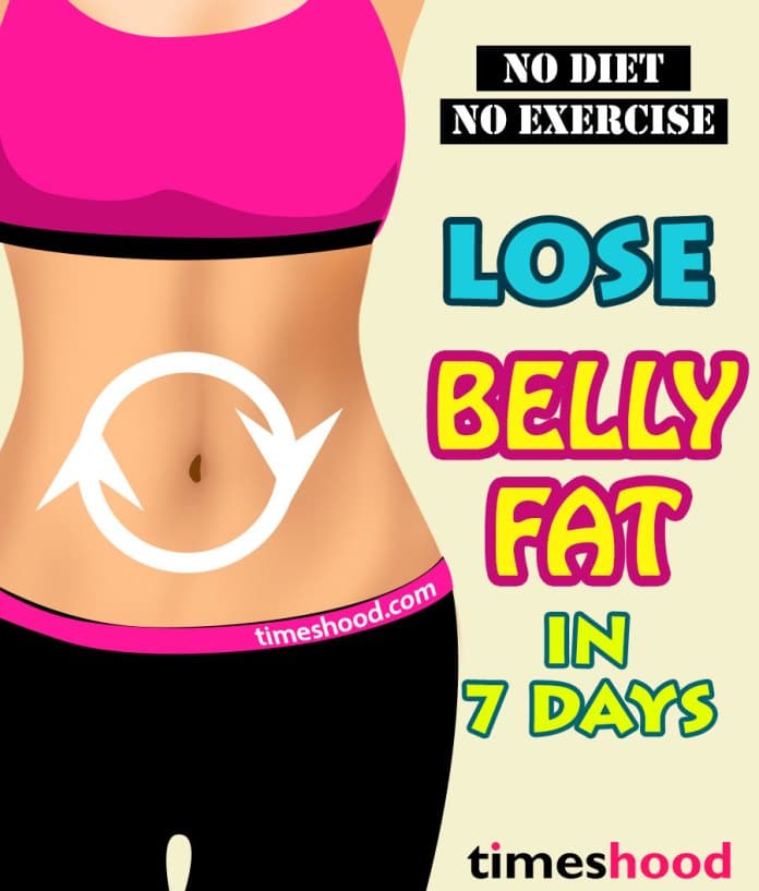 No Diet, No Exercise: How to Lose Belly Fat in 7 Days