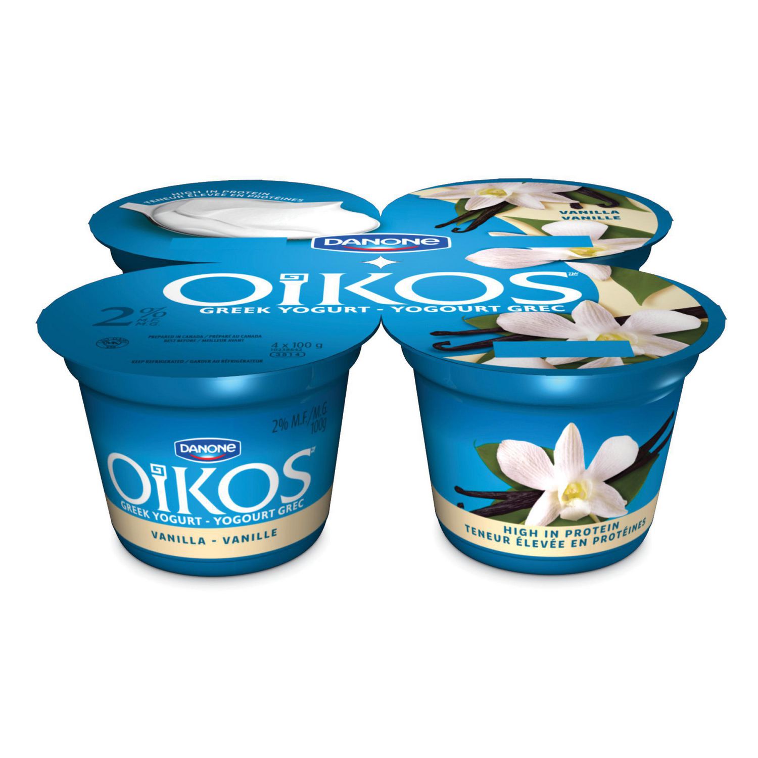 Oikos Vanilla 2% M.F. Greek Yogurt