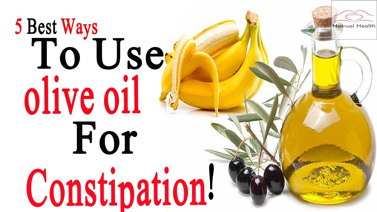 Olive oil good for skin and constipation