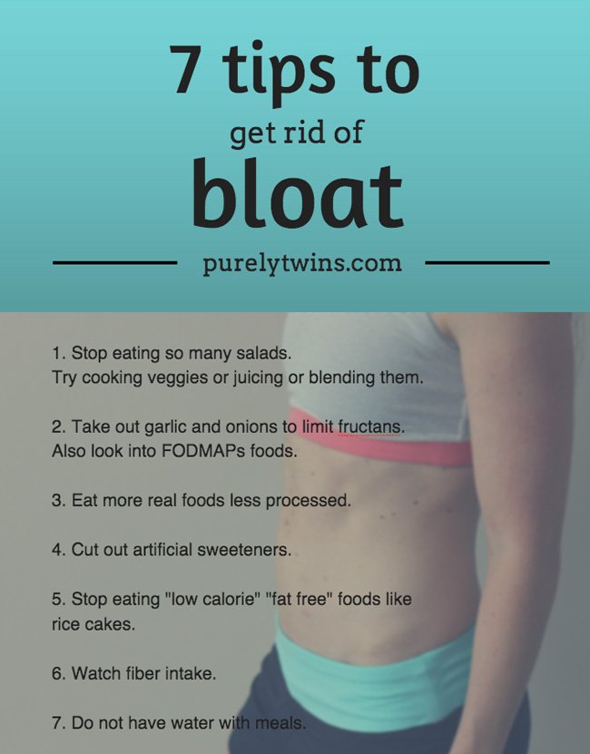 Our 7 tips to help get rid of bloat (and gas)