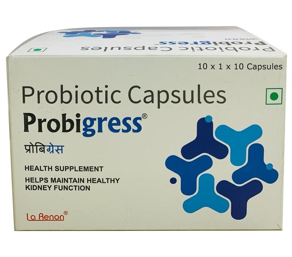 Probigress Probiotic Capsule, 10 X 1x 10 Capsules, Prescription, Rs 440 ...