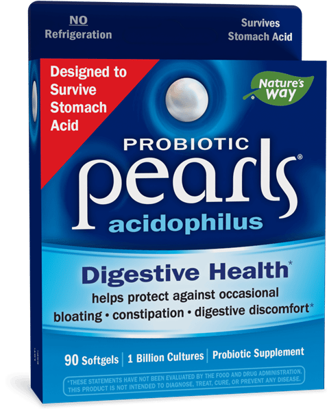 Probiotic Pearls Acidophilus / 90 caps