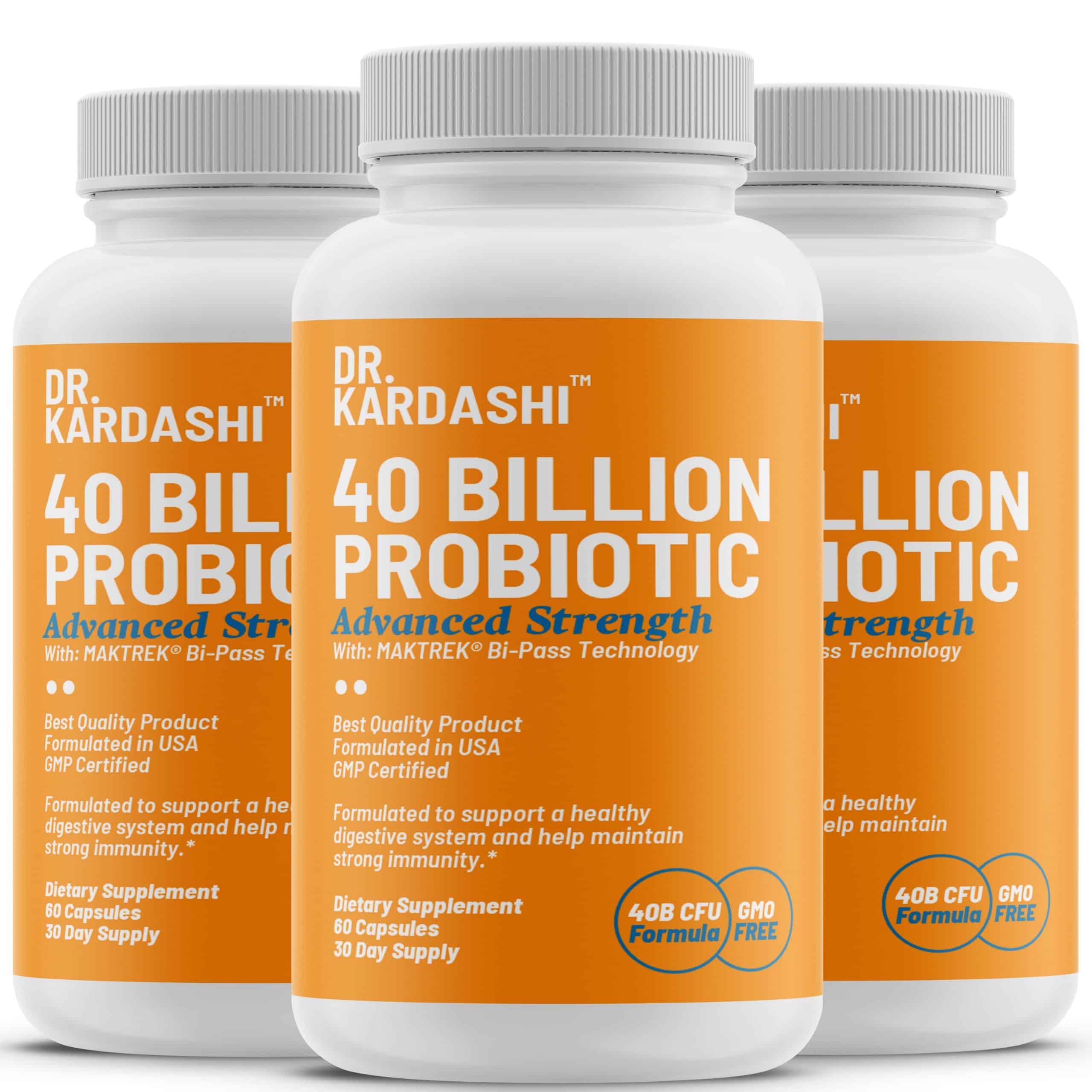 Probiotics 40 Billion High Potency, Probiotic Supplement For Immunity ...