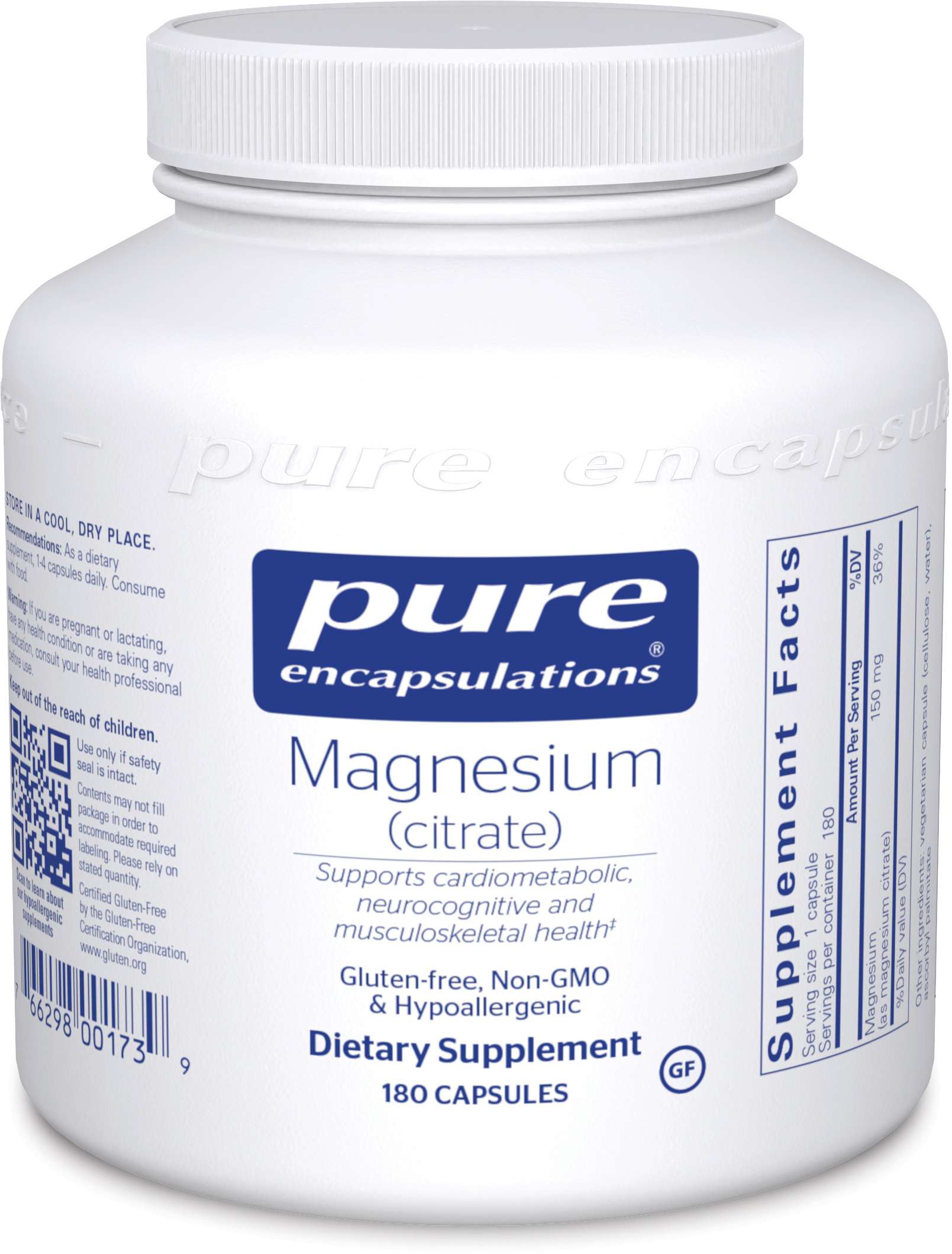 Pure Encapsulations Magnesium (Citrate)