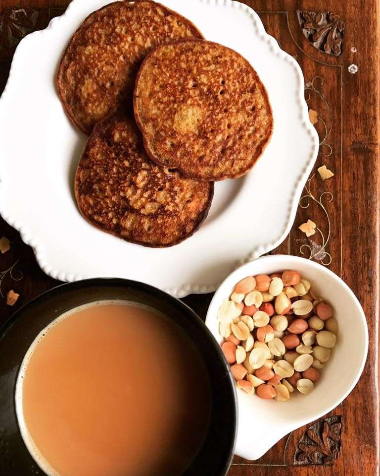 Ragi Unniyappam/ Ragi Jaggery Banana Pancakes