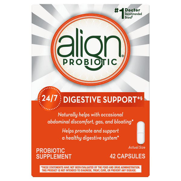 Save on Align 24/7 Digestive Support Probiotic Supplement Capsules ...