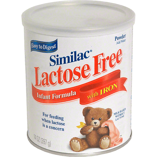 Similac Lactose Free Infant Formula, Milk