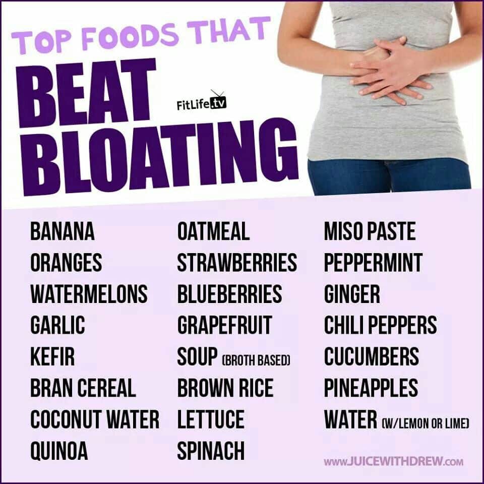 Tips for feeling bloated ! How to de