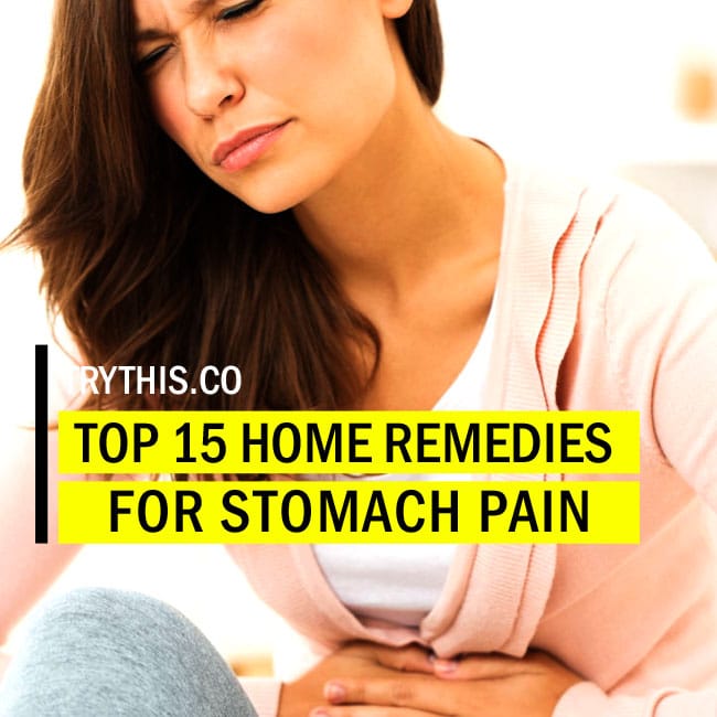 Top 15 Home Remedies for Stomach Pain