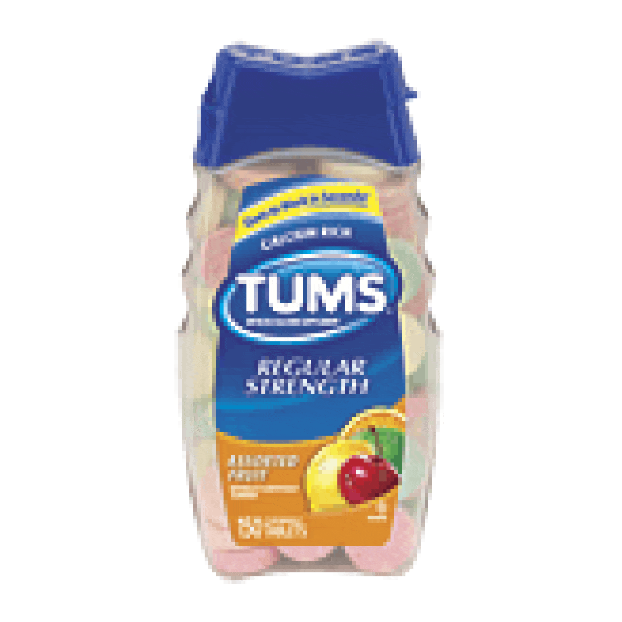 Tums Antacid Calcium Supplement Regular Strength Assorted Fruit T150ct ...