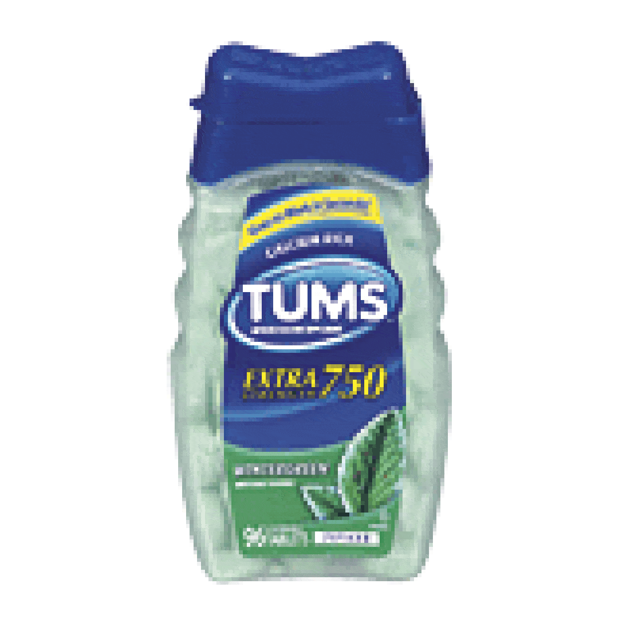 Tums extra strength antacid, 750 mg, wintergreen, chewable tablet 96ct ...
