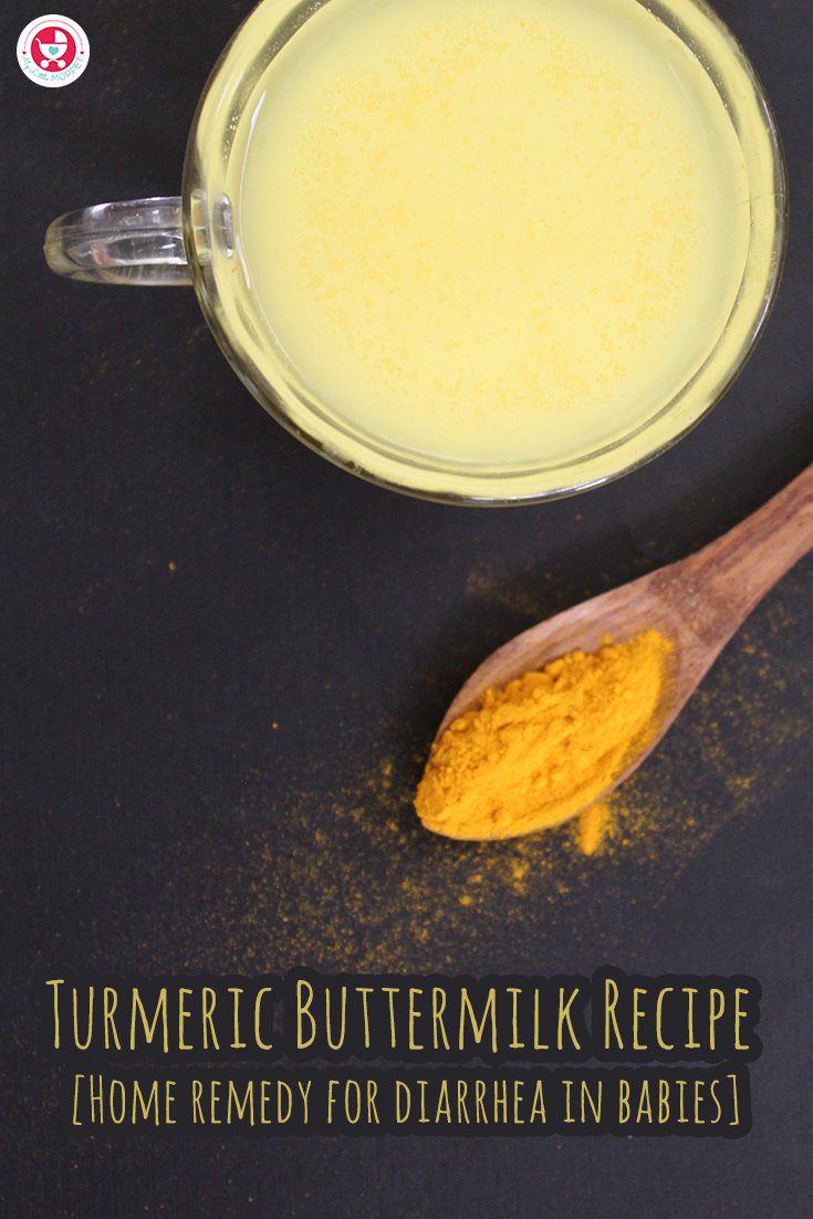 Turmeric Buttermilk Recipe [Home remedy for diarrhea in ...