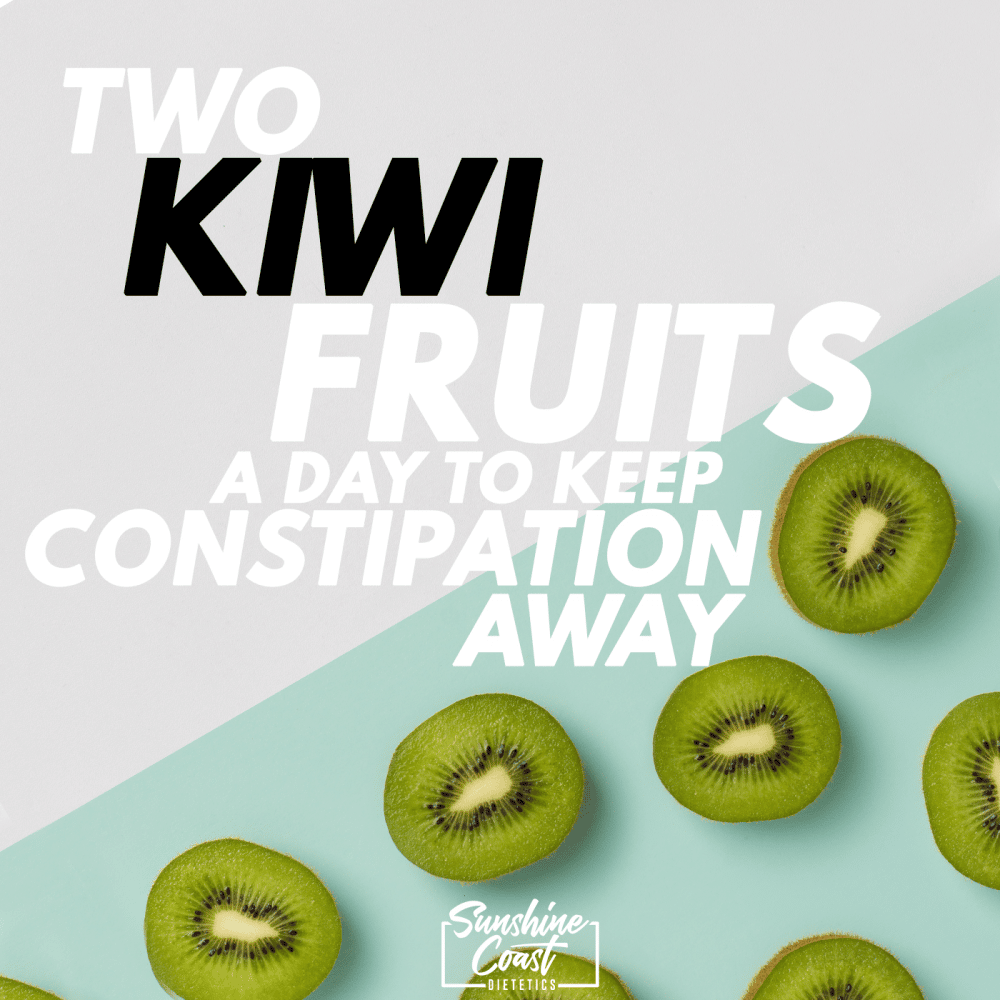 Two Kiwi Fruit a Day to Keep Constipation Away?