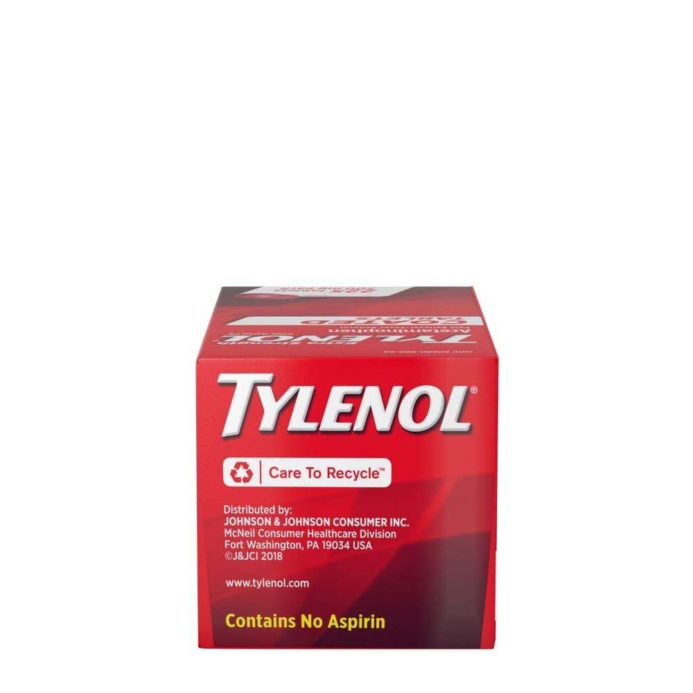 Tylenol Extra Strength Coated Tablets 225 Ct Each ...