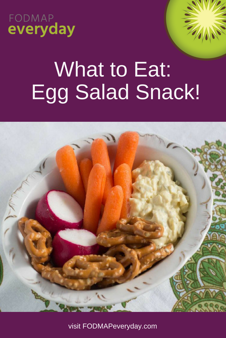 What to Eat: Egg Salad Snack!