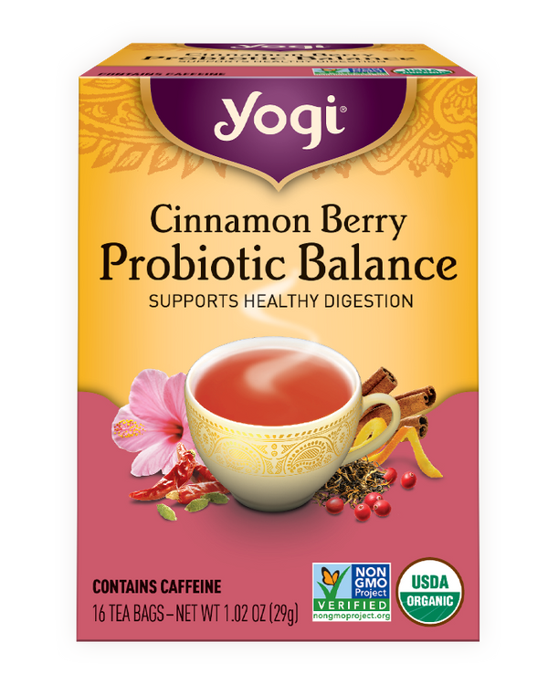 Yogi Tea Cinnamon Berry Probiotic Balance Reviews 2020