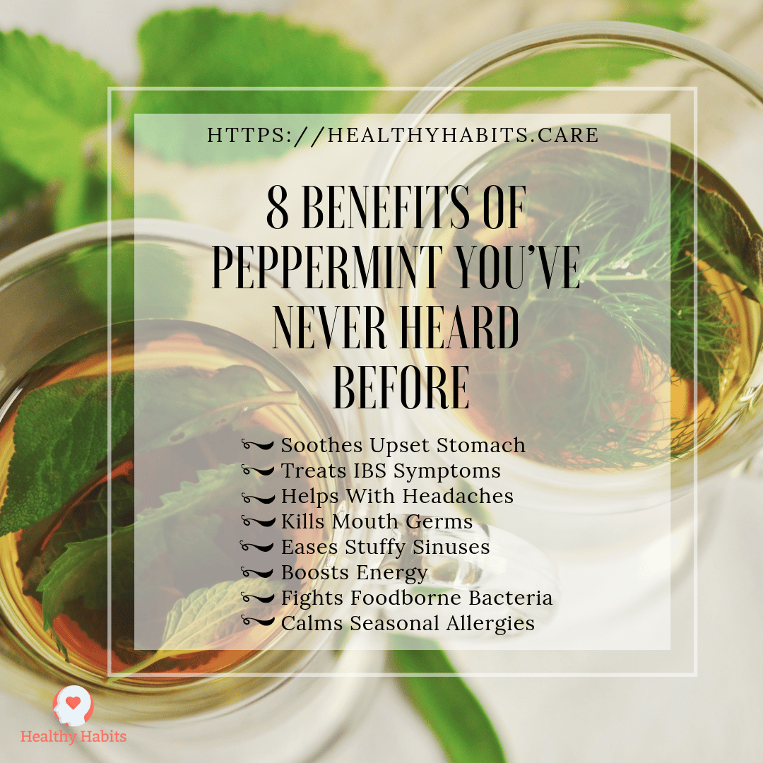 You can get peppermint leaf through tea, capsules, or as an extract ...